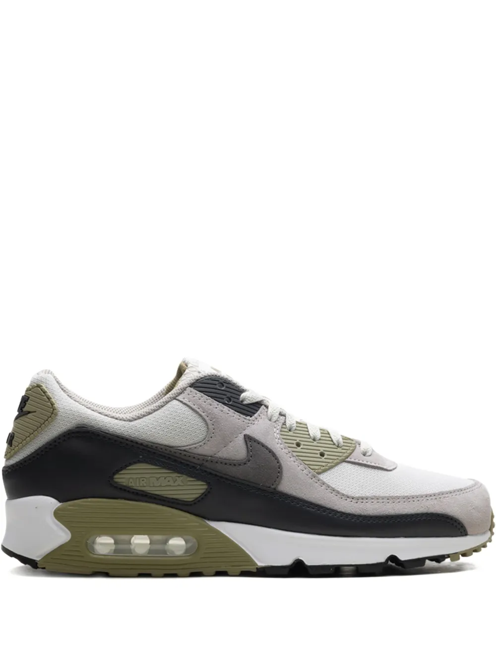 Nike Air Max 90 " Light Bone Neutral Olive College Grey Cave Stone" sneakers White