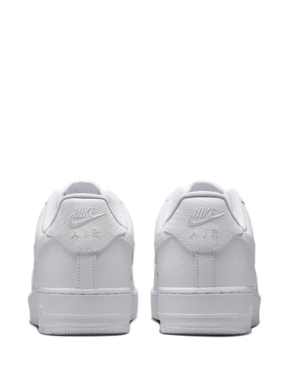 Nike low-top leather trainers Wit