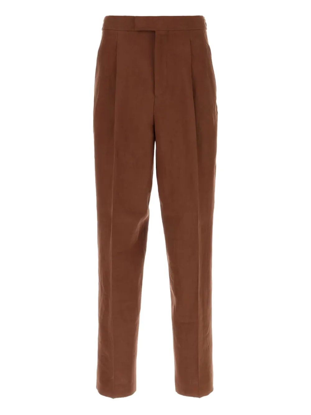 Zegna linen trousers | Brown | Image 1