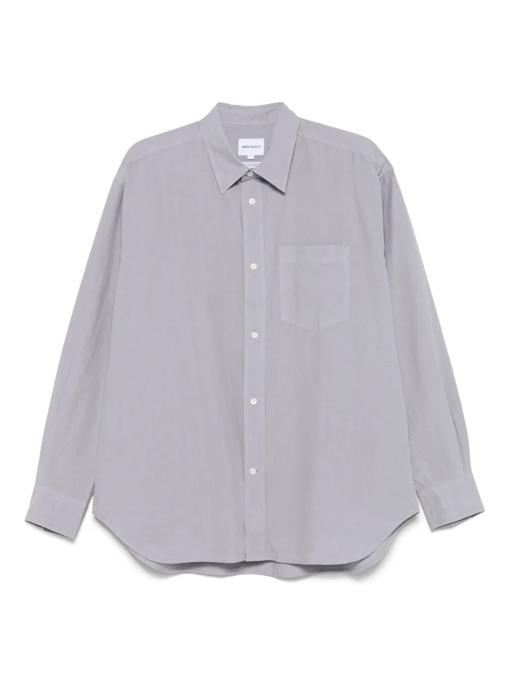 Norse Projects cotton-blend shirt | Purple | Image 1