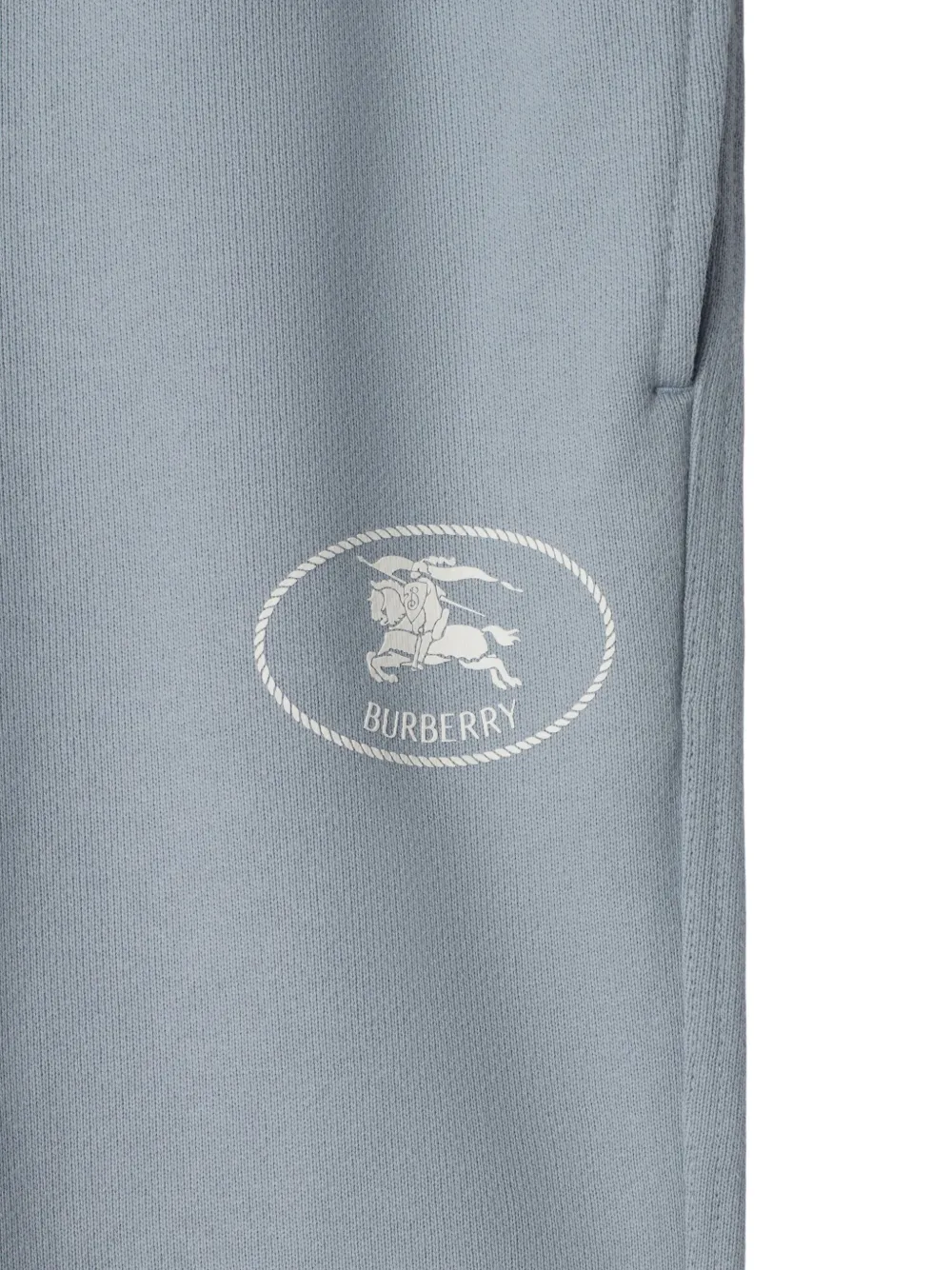 Burberry EDK katoenen shorts Blauw