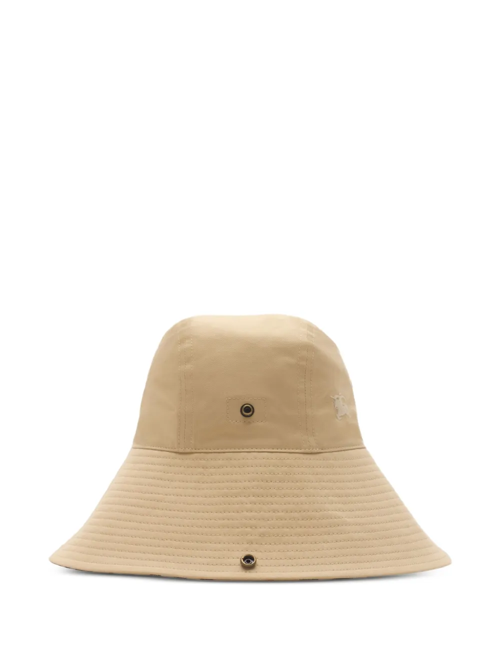 Burberry Geruite cabardine hoed Beige