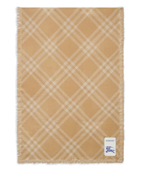 Burberry check-print cabardine hat