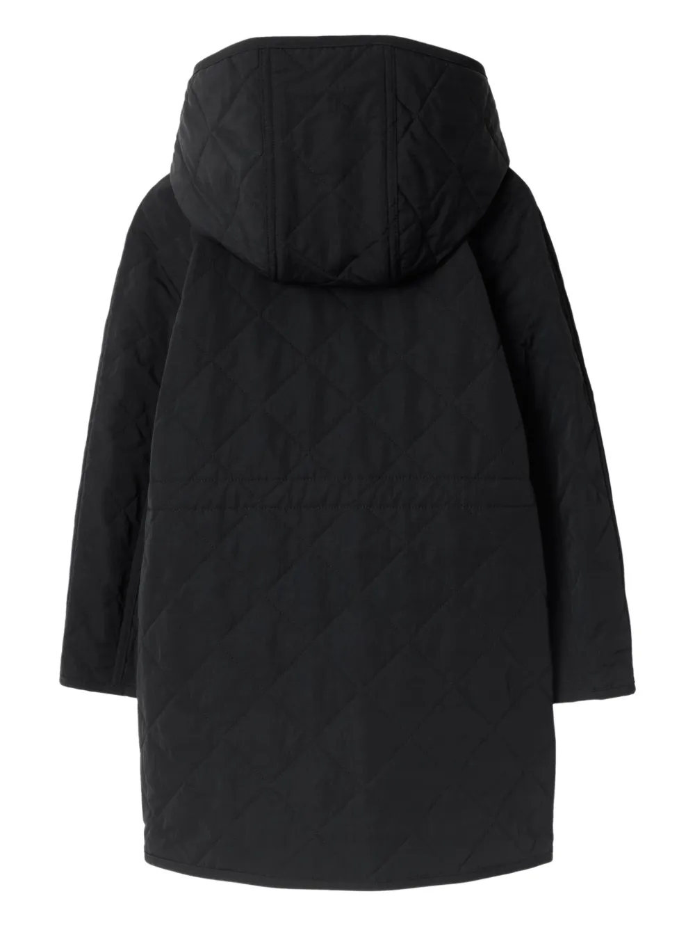 Burberry Kids Gewatteerde jas Zwart