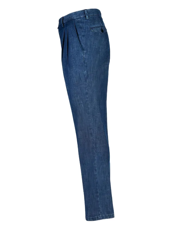 Briglia 1949 プリーツ ジーンズ | ブルー | FARFETCH JP