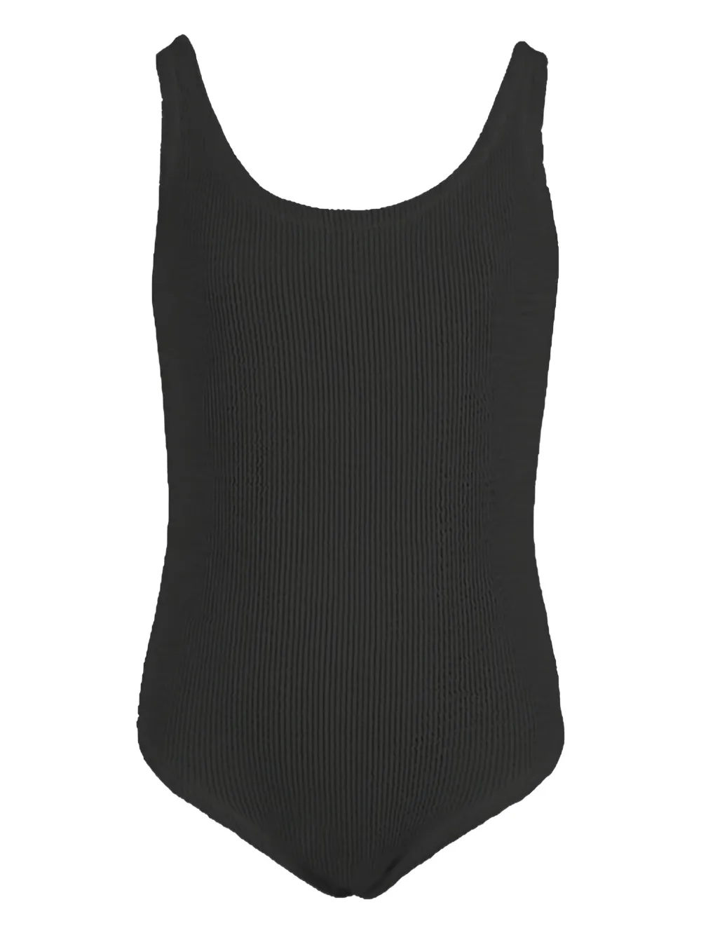 MC2 Saint Barth Kids Badpak met logopatch Zwart