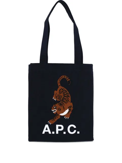 A.P.C. cotton tote bag 