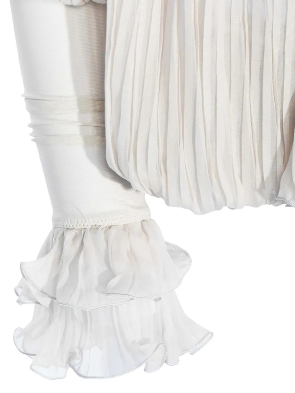 Shop Blumarine Silk Shirt