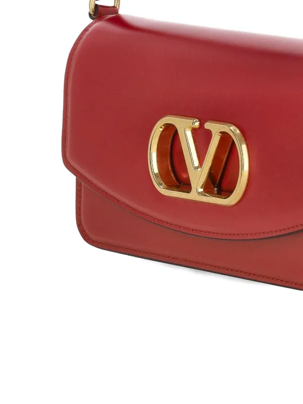 Valentino Garavani Vロゴ シグネチャー ショルダーバッグ | レッド
