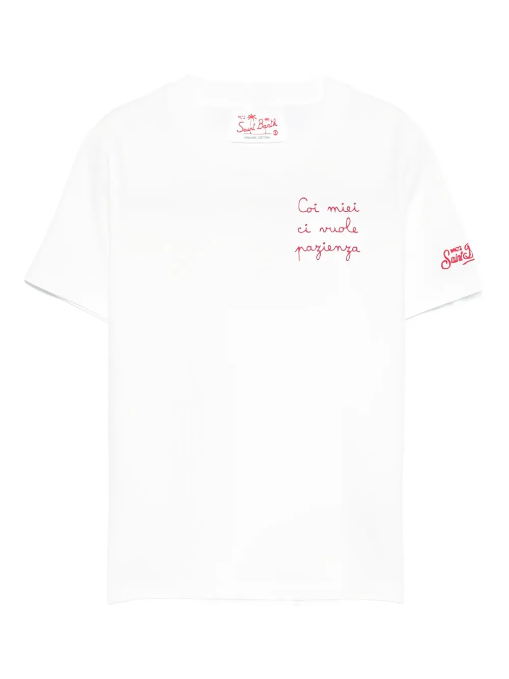 MC2 Saint Barth Kids Portofino Jr T-shirt Wit
