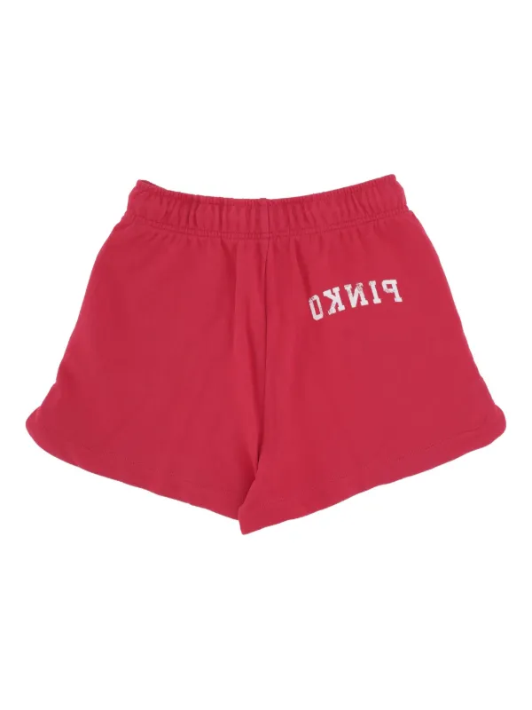 PINKO Cotton Shorts | Red | FARFETCH