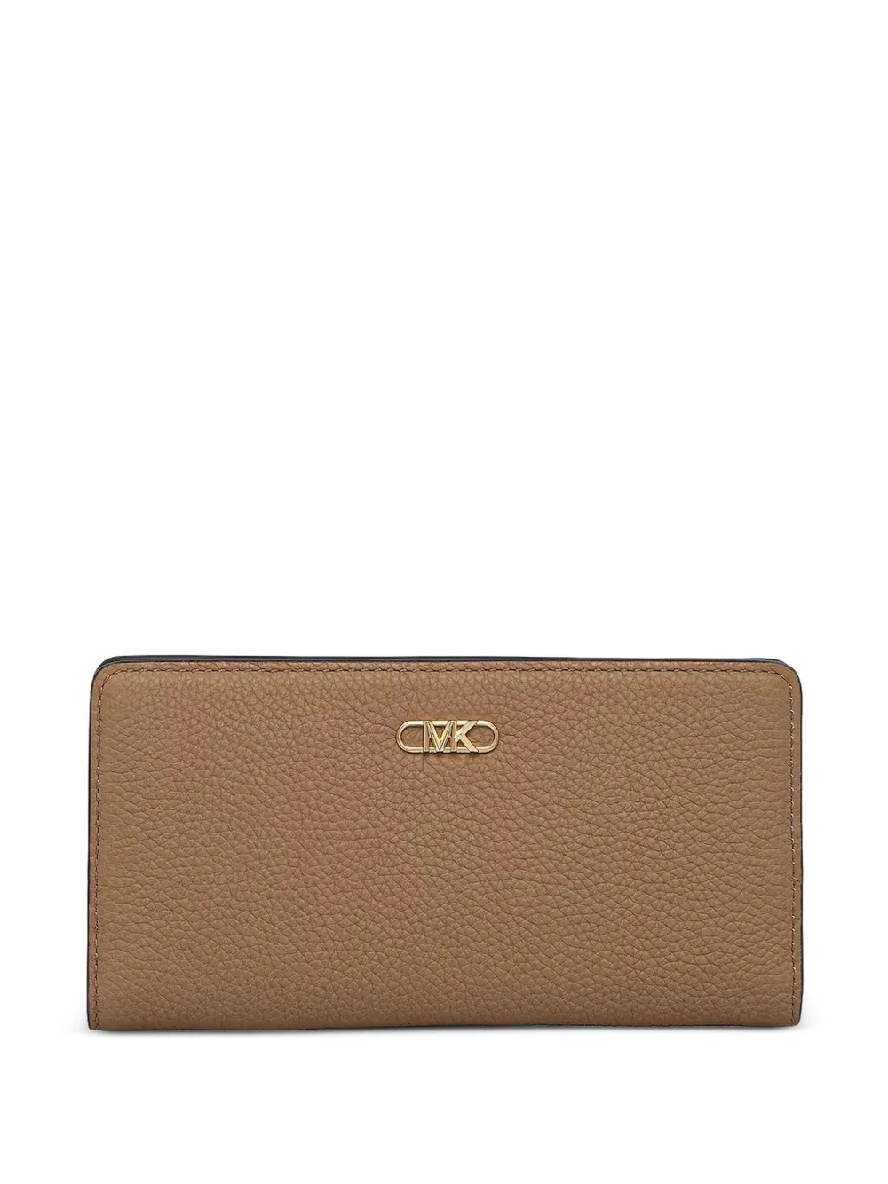 Michael Michael Kors pebbled leather continental wallet | Brown | Image 1