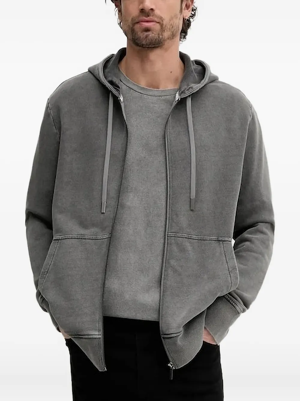 Michael Kors zip-up hoodie Grijs