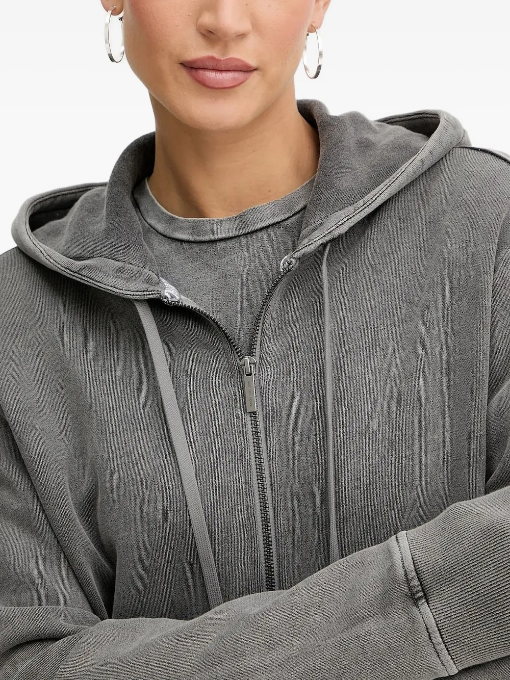 Michael Kors zip-up hoodie Grijs