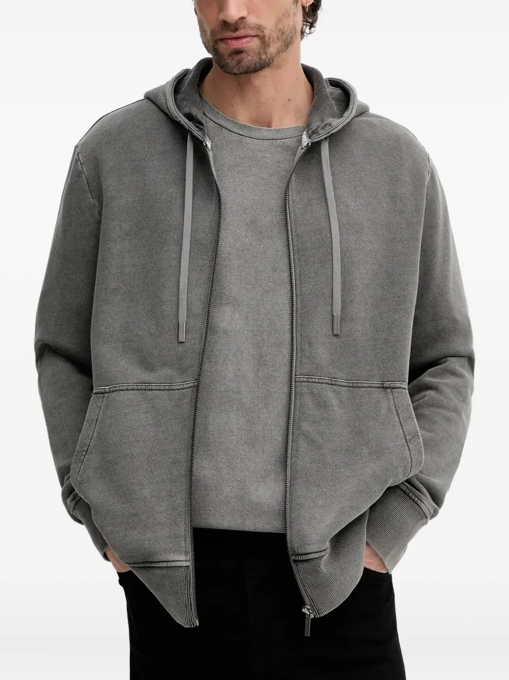Michael Kors zip-up hoodie Grijs