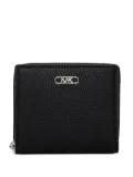 Michael Michael Kors pebbled leather zip wallet - Black