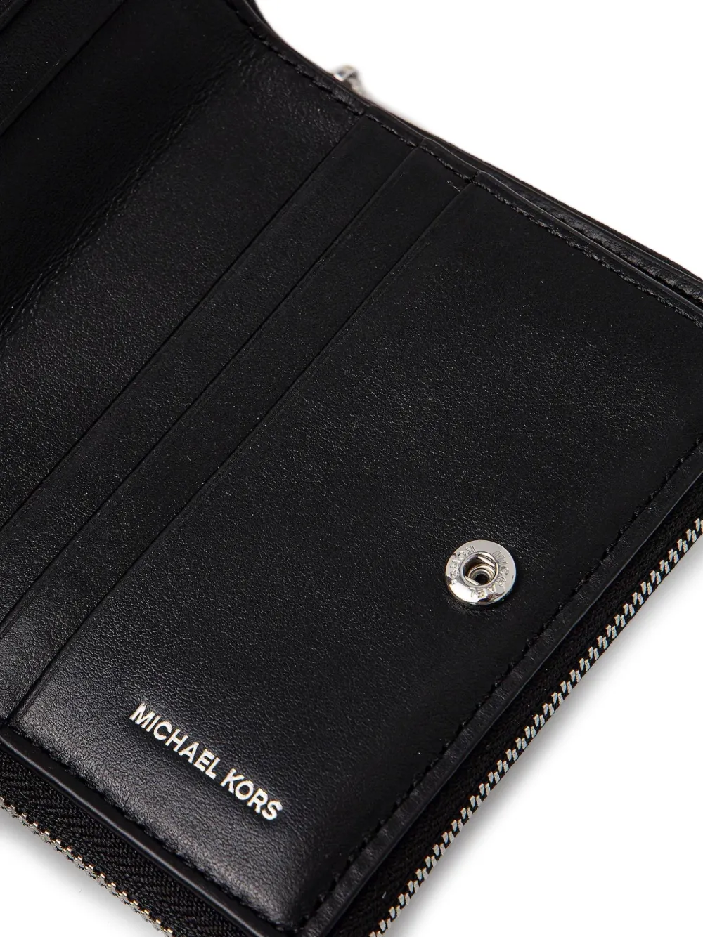 Michael Michael Kors Pebbled Leather Zip Wallet