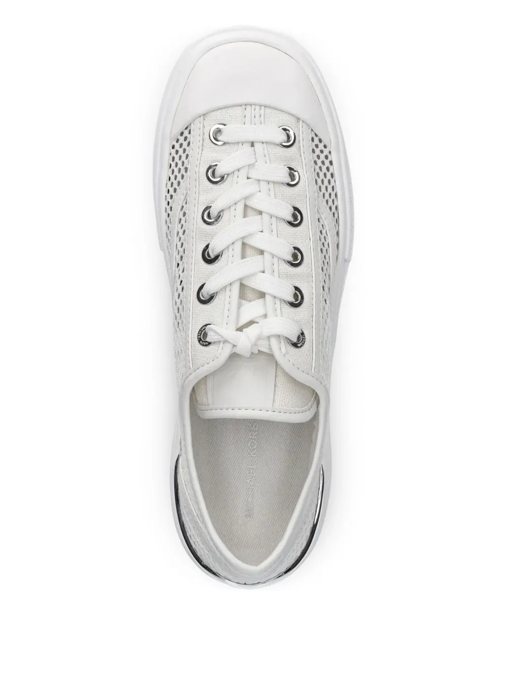 Michael Kors Jude mesh-panelled low-top sneakers Wit