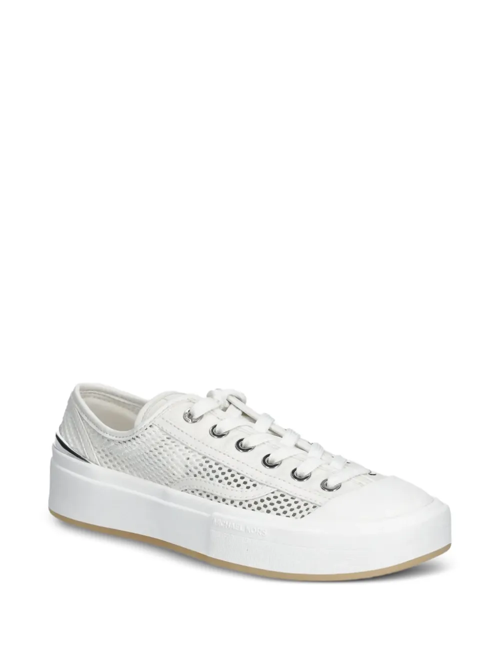 Michael Kors Jude mesh-panelled low-top sneakers Wit