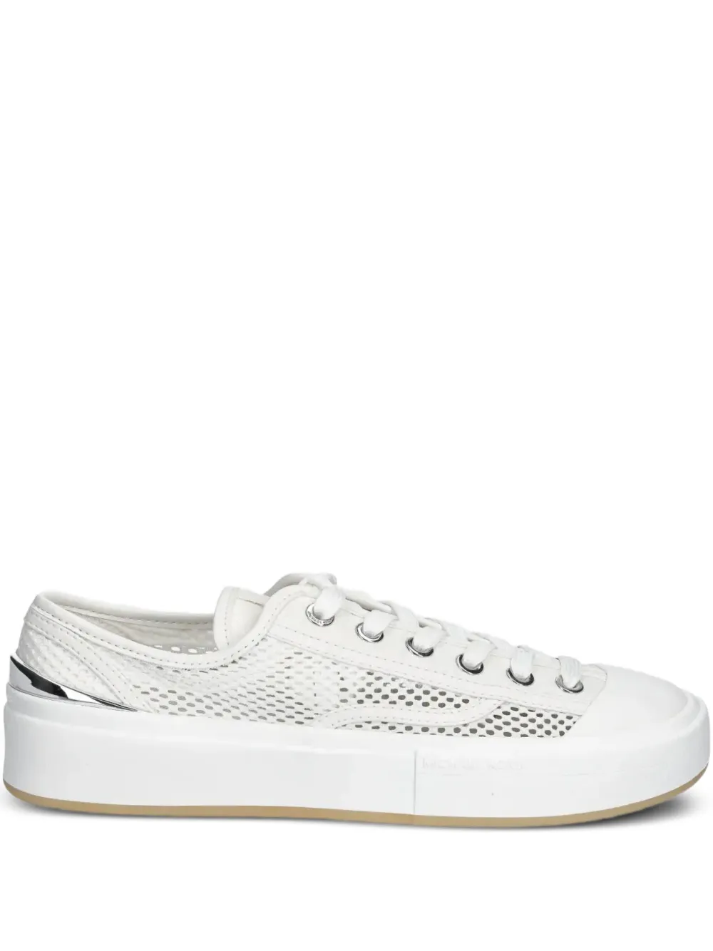 Michael Kors Jude mesh-panelled low-top sneakers Wit