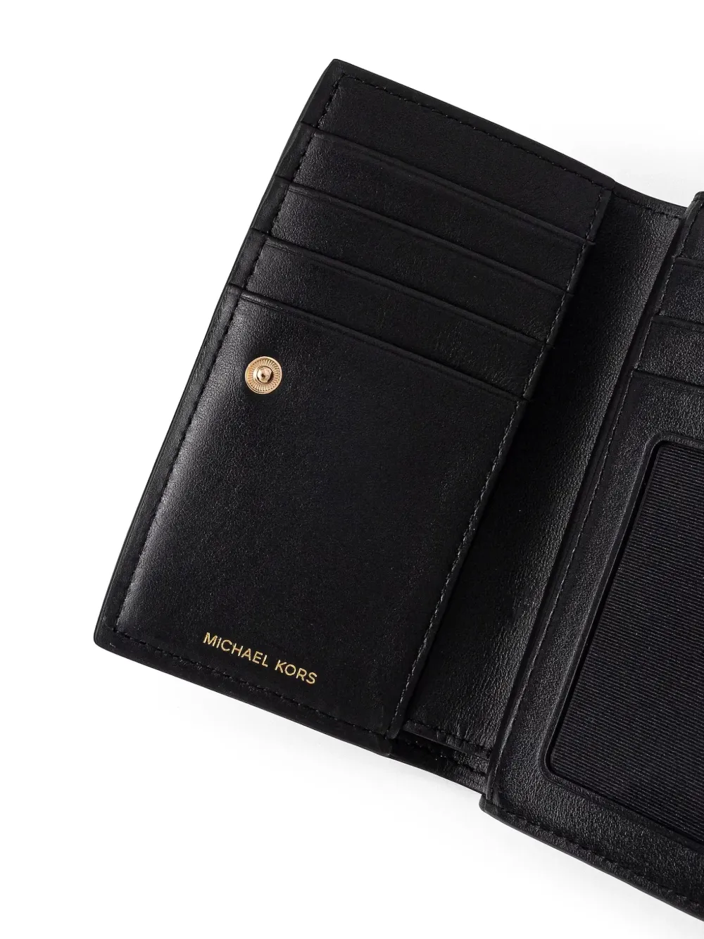 Michael Kors Leren portemonnee Zwart