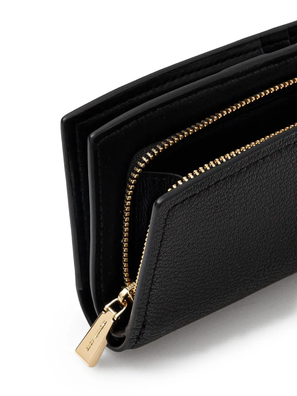 Michael Michael Kors Leren portemonnee - Zwart