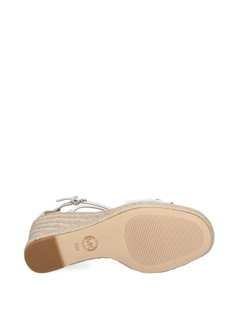 Michael Kors 100mm Mandy espadrille sandals Wit