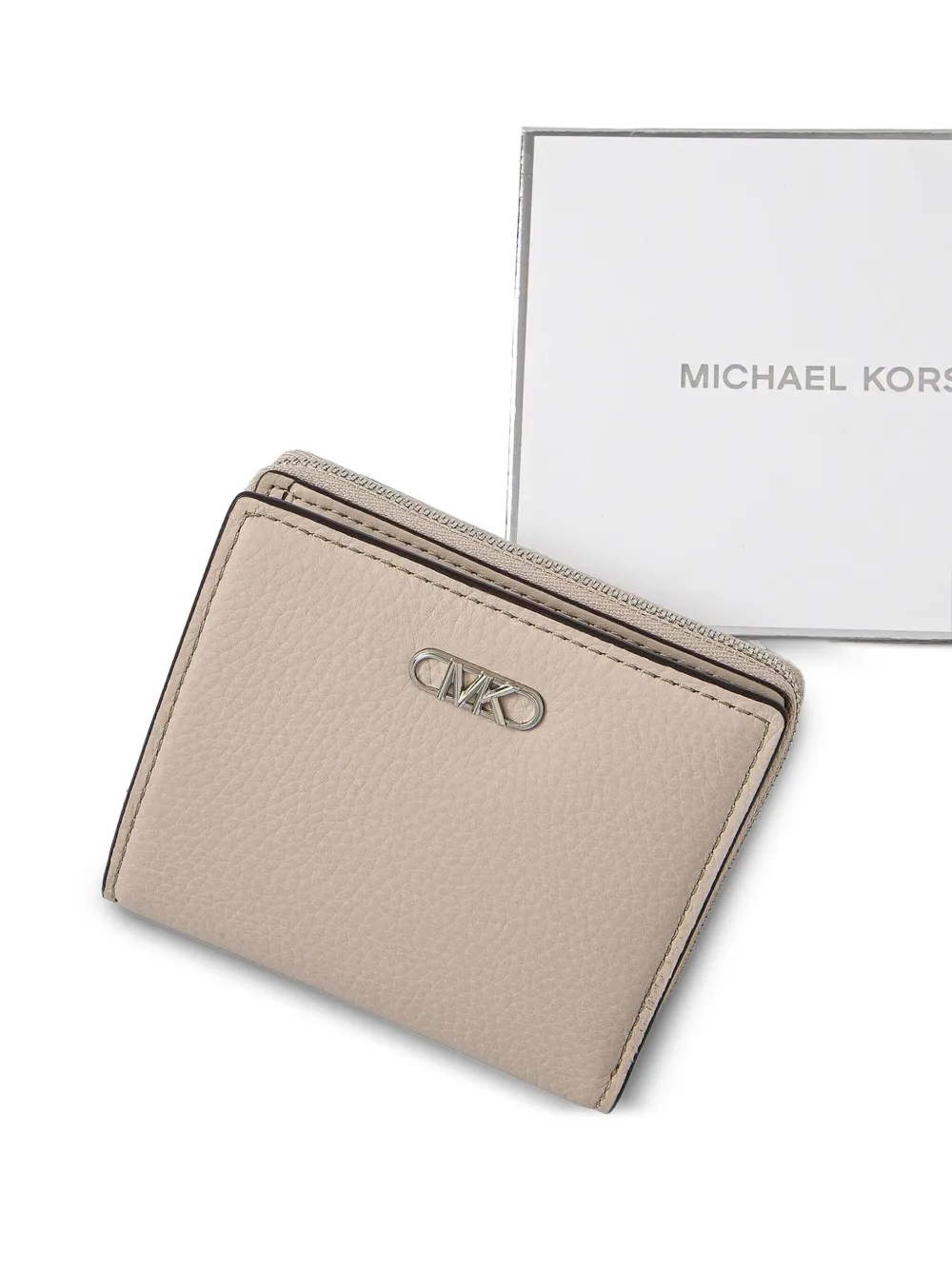Michael Kors Pasjeshouder met rits Wit