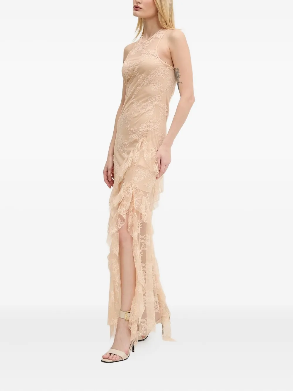 Aniye By Jurk van kant Beige