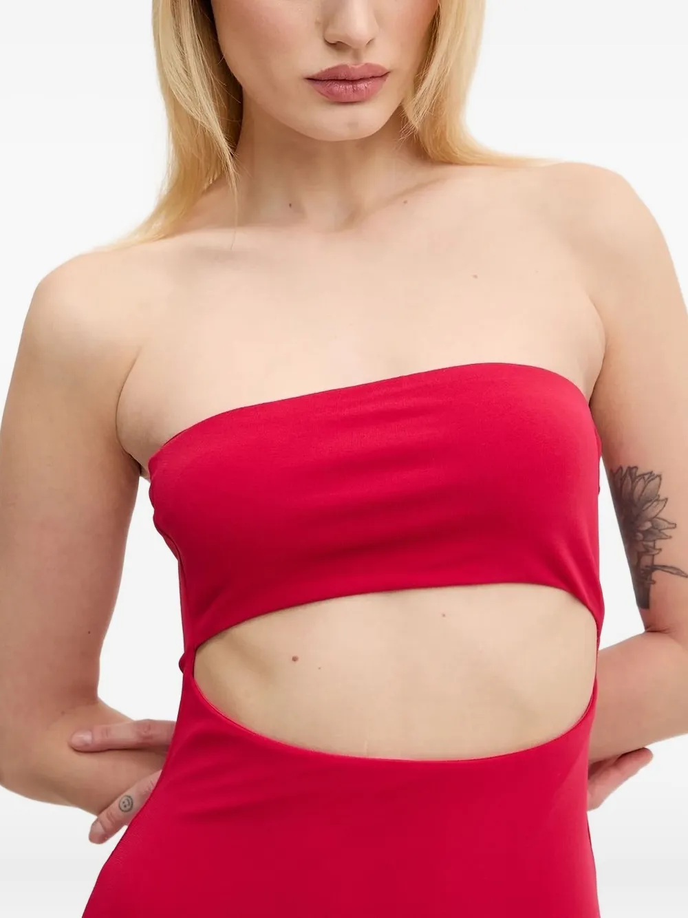 Aniye By Uitgesneden maxi-jurk Rood
