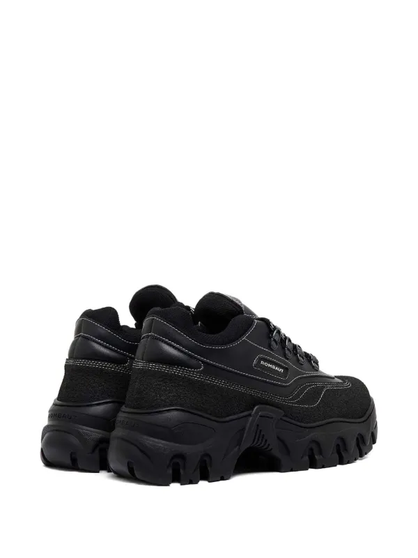 Rombaut Boccaccio II Asfalto Sneakers | Black | FARFETCH JO