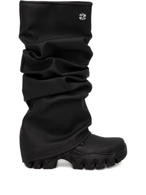 Rombaut ruffled knee-high boots