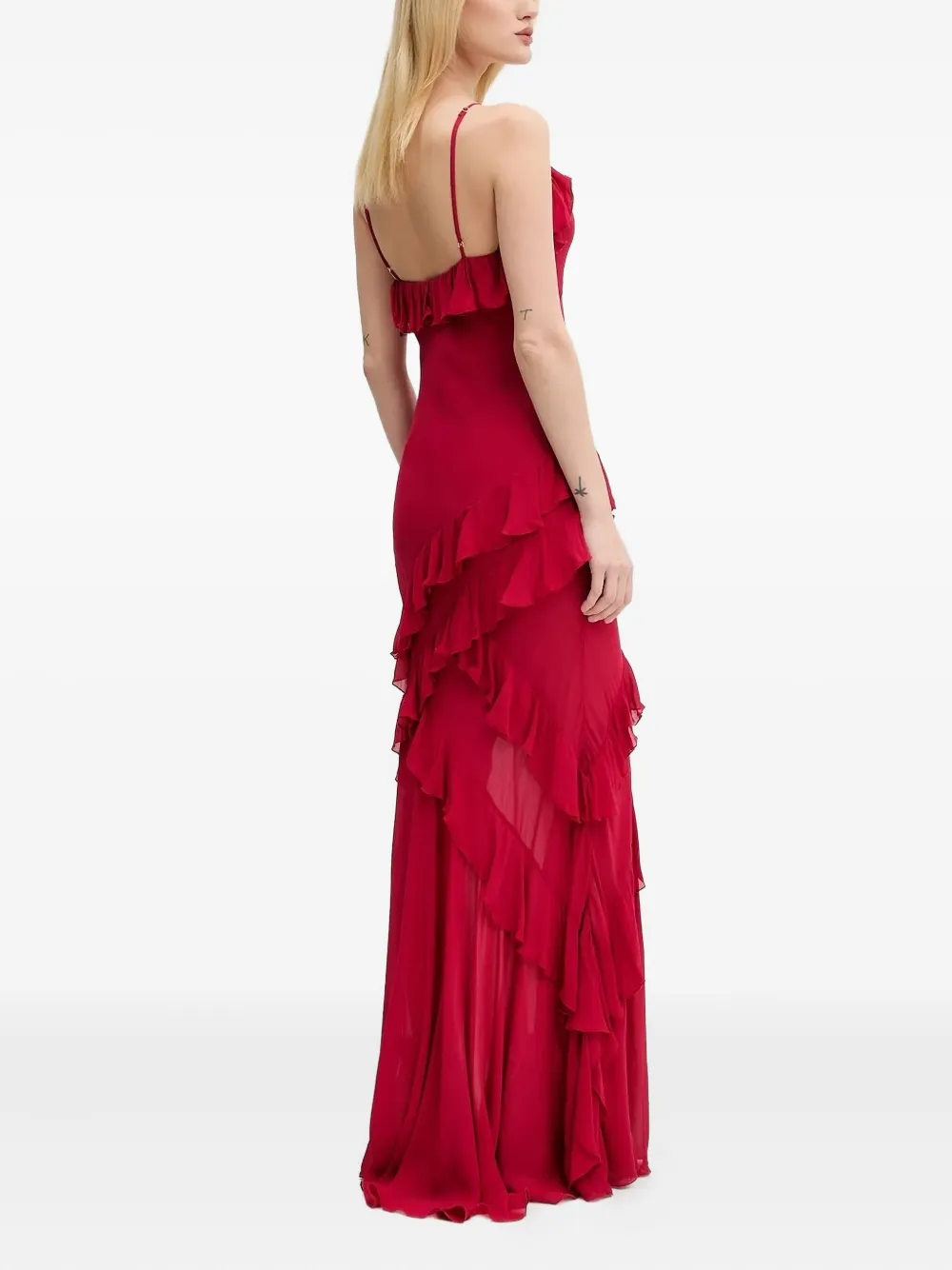 Aniye By Jurk met ruches - Rood