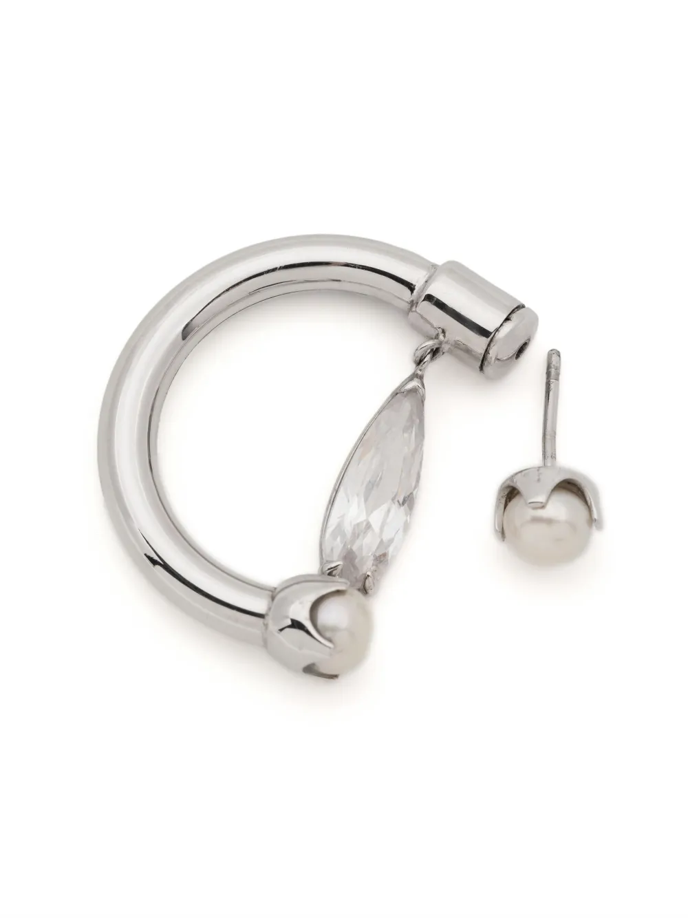 Pearl Fantasy Clear Drip Earring