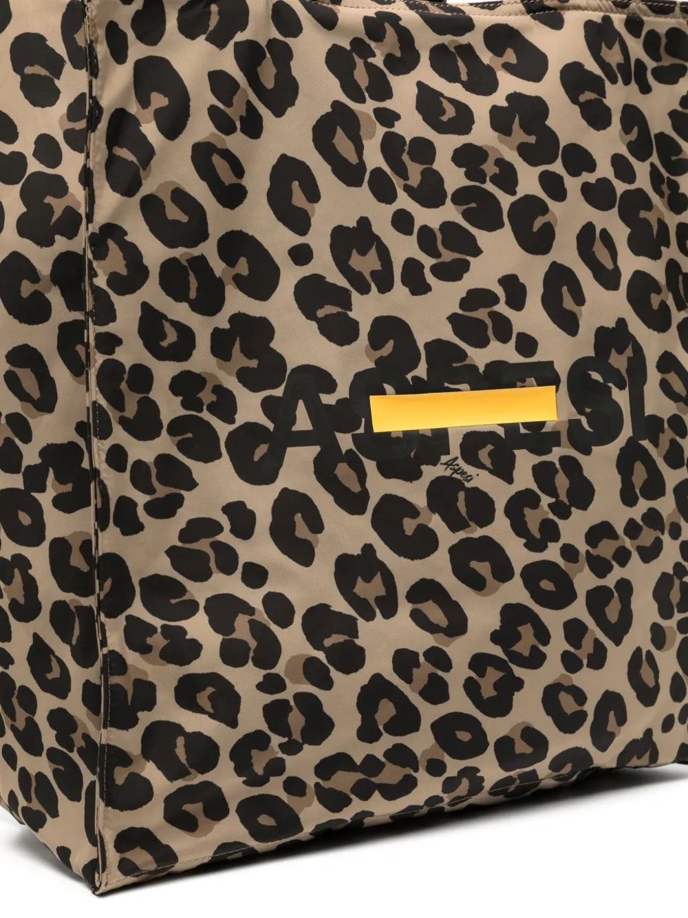 ASPESI LEOPARD-PRINT TOTE BAG