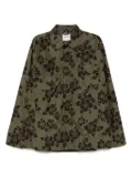 ASPESI hibiscus-print lightweight jacket - Green
