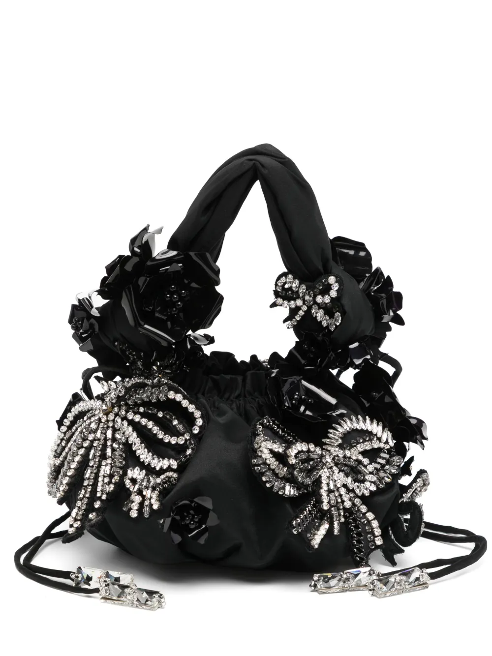 embellished tote bag