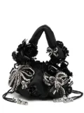 Biyan embellished tote bag - Black