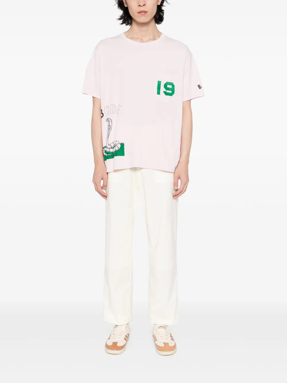 BODE Cobra T-shirt - Roze