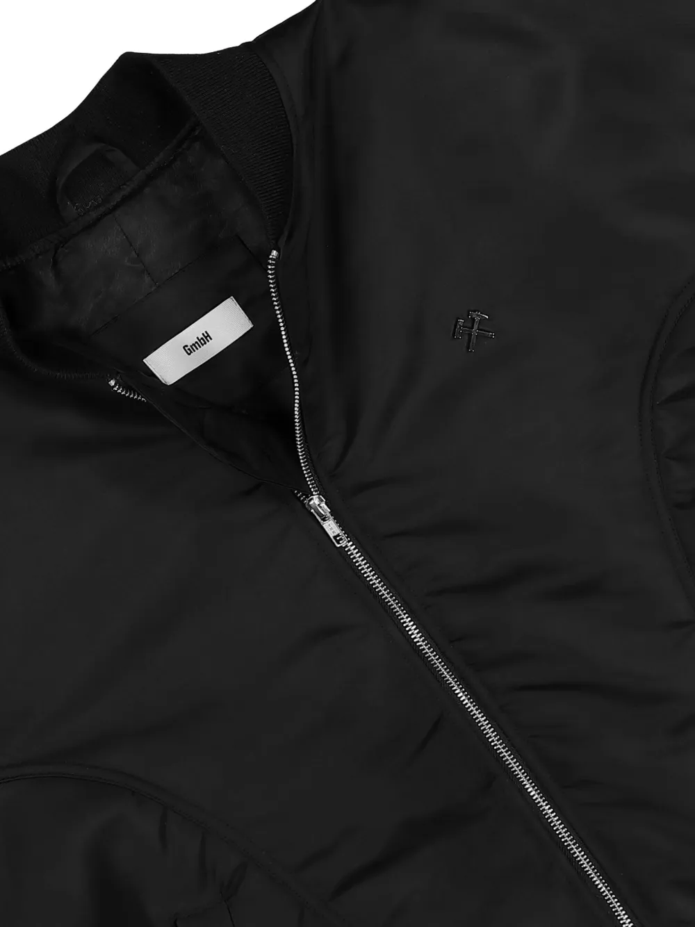 GMBH LOGO-MOTIF BOMBER JACKET