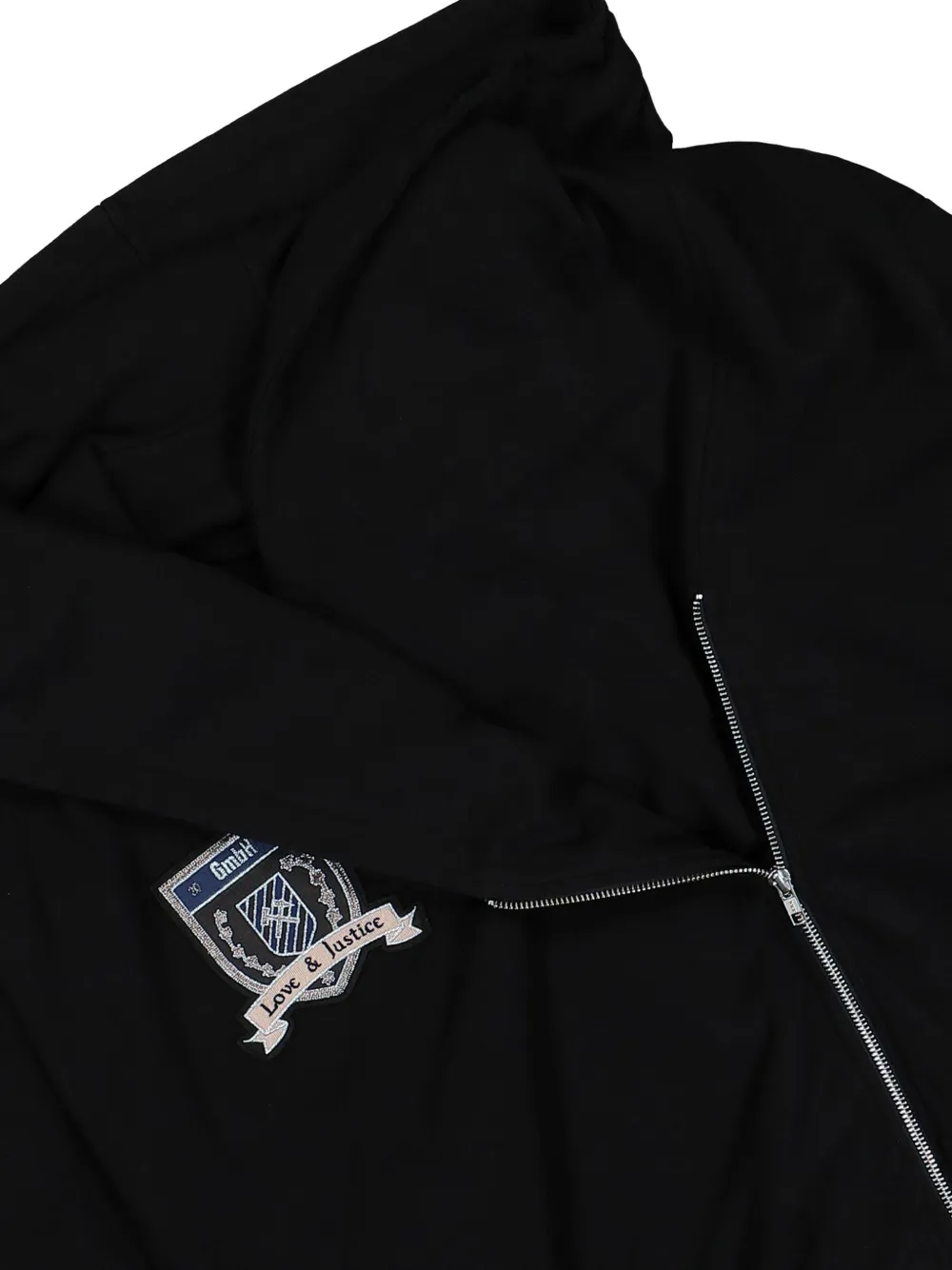 GMBH LOGO-PATCH HOODIE