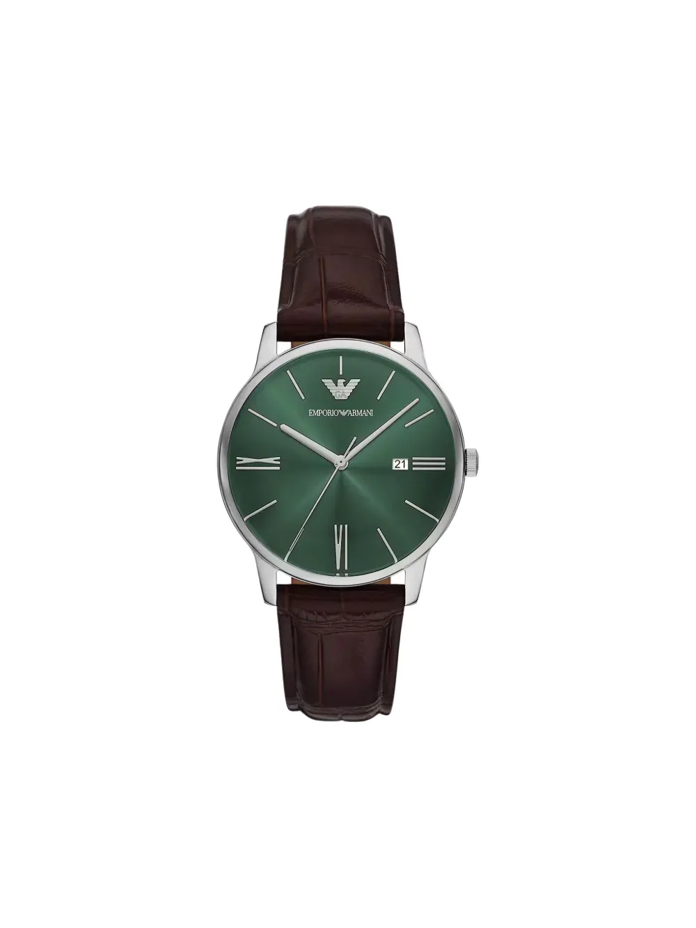 Emporio Armani Three-Hand 39mm - グリーン Emporio Armani Three-Hand 39mm - グリーン