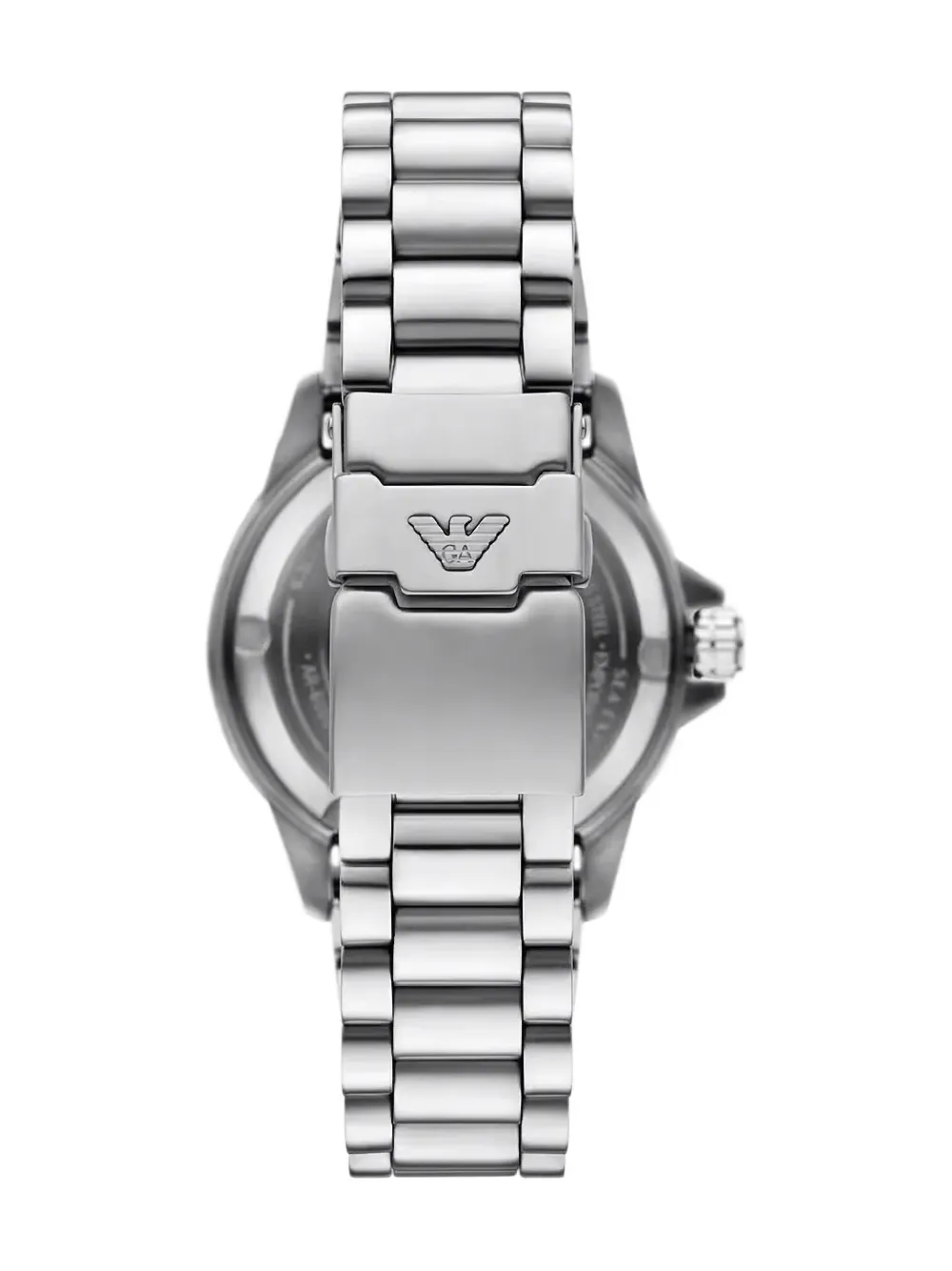 Emporio Armani Men's Automatic Sea Explorer Stainless Steel Bracelet Watch 43mm In Metallic