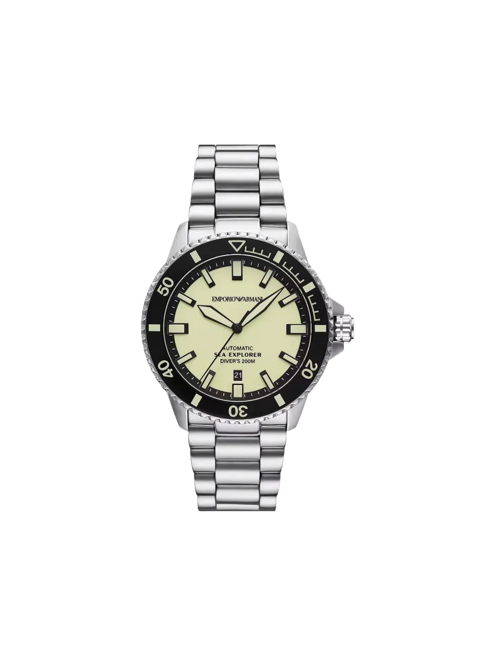 Emporio Armani Sea Explorer 42.5mm - グリーン Emporio Armani Sea Explorer 42.5mm - グリーン