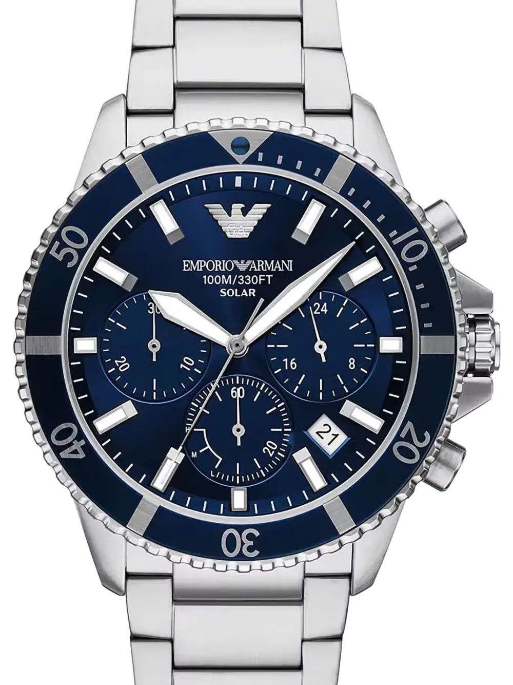 Emporio Armani World Explorer 43,5 mm - Blauw