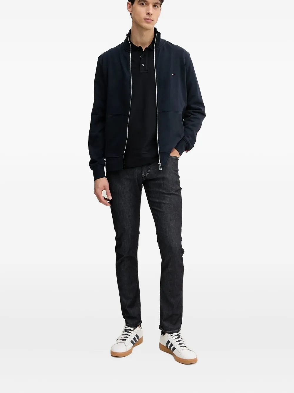 Emporio Armani logo-plaque jeans | Blue | Image 1