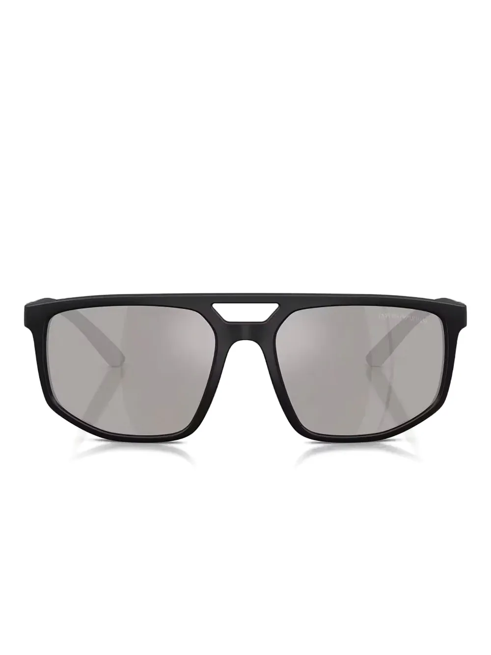 Emporio Armani Occhiali da sole geometrici - Grigio