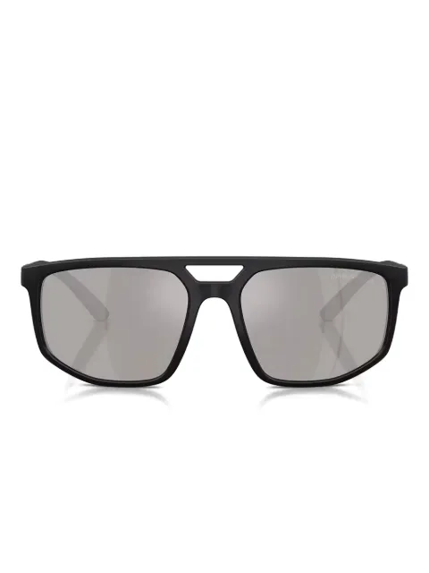 Emporio Armani geometric-frame sunglasses