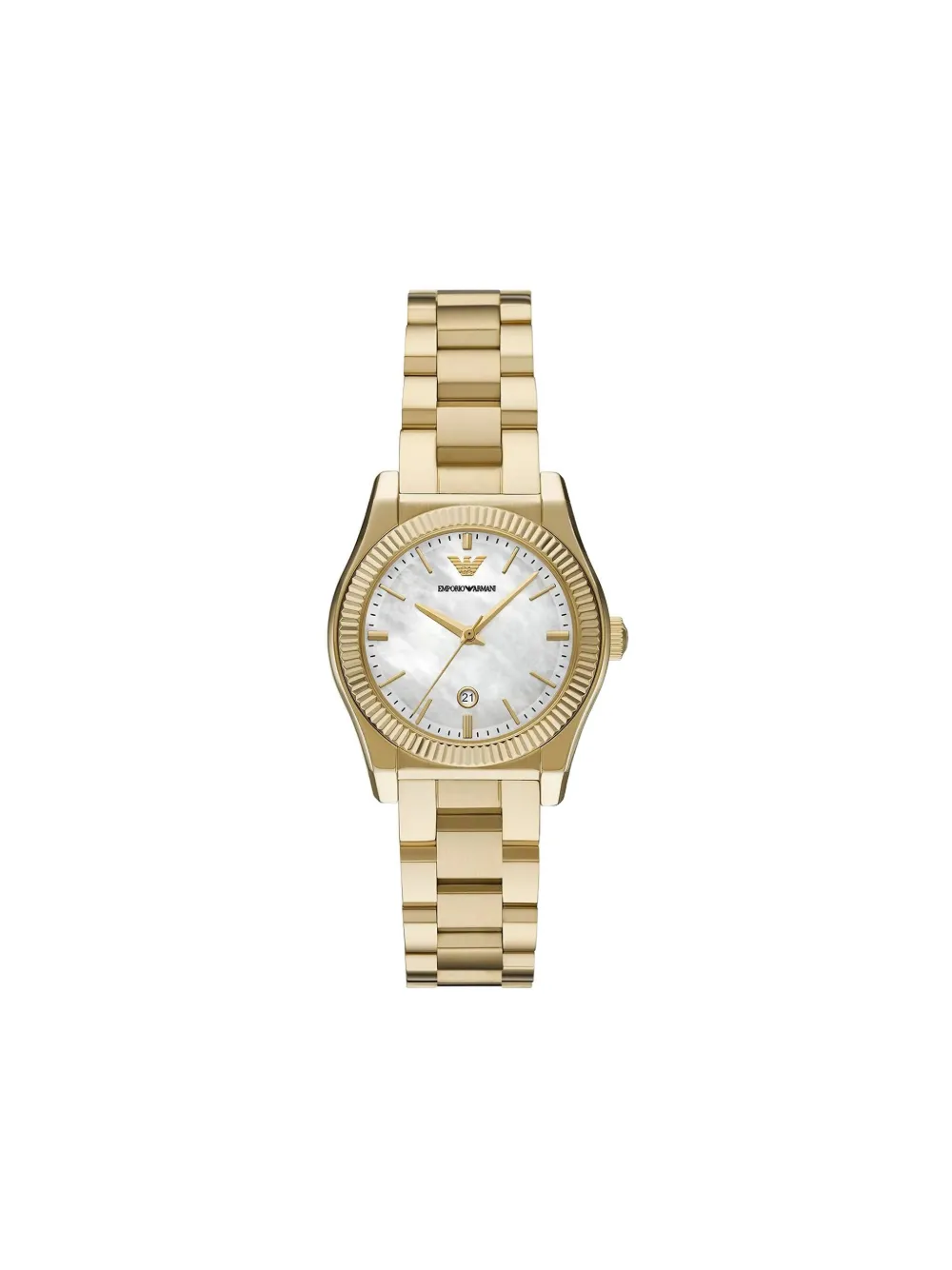 Emporio Armani Three-Hand 32mm | White | Image 1