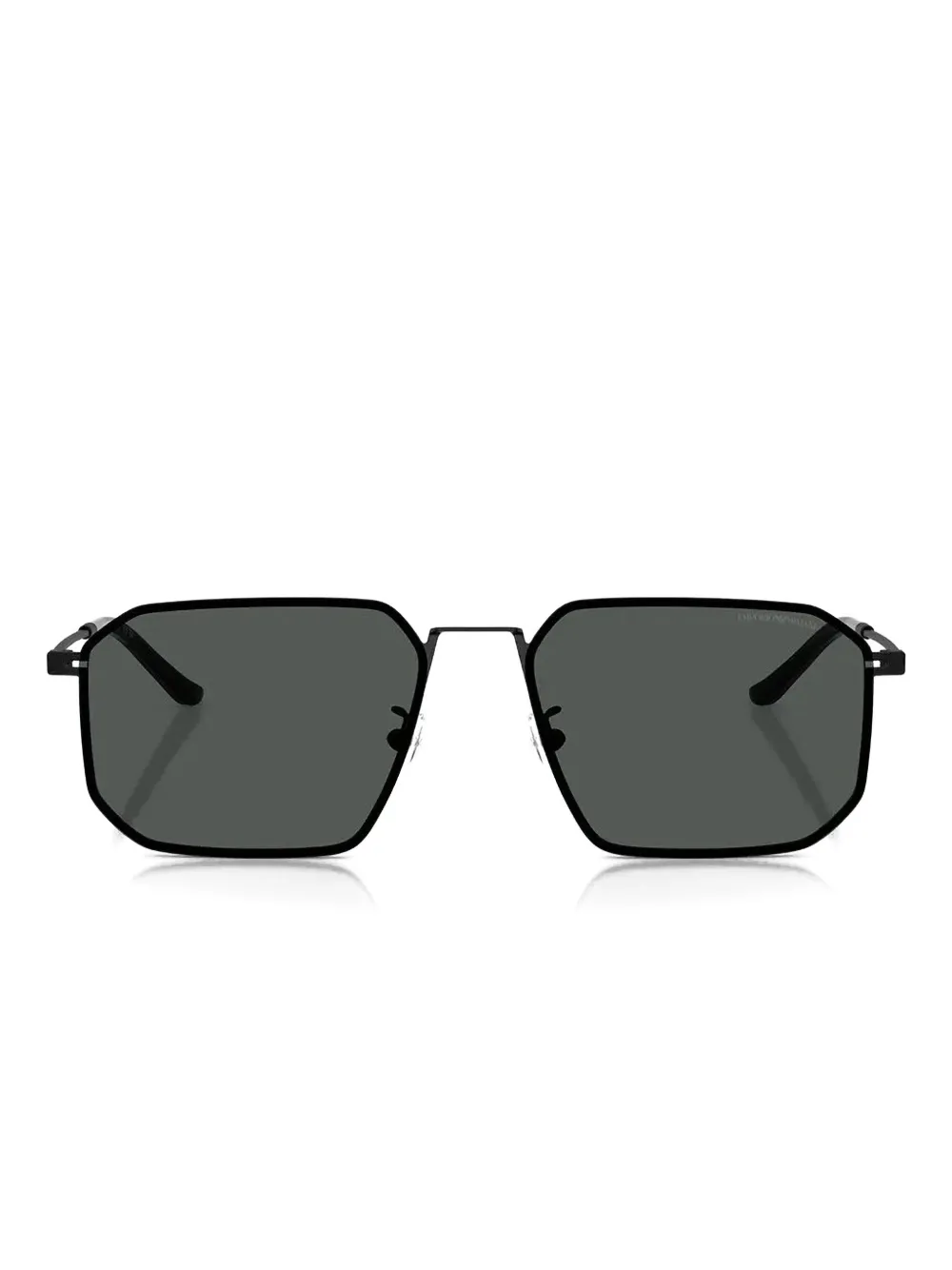 Emporio Armani Occhiali da sole squadrati - Nero